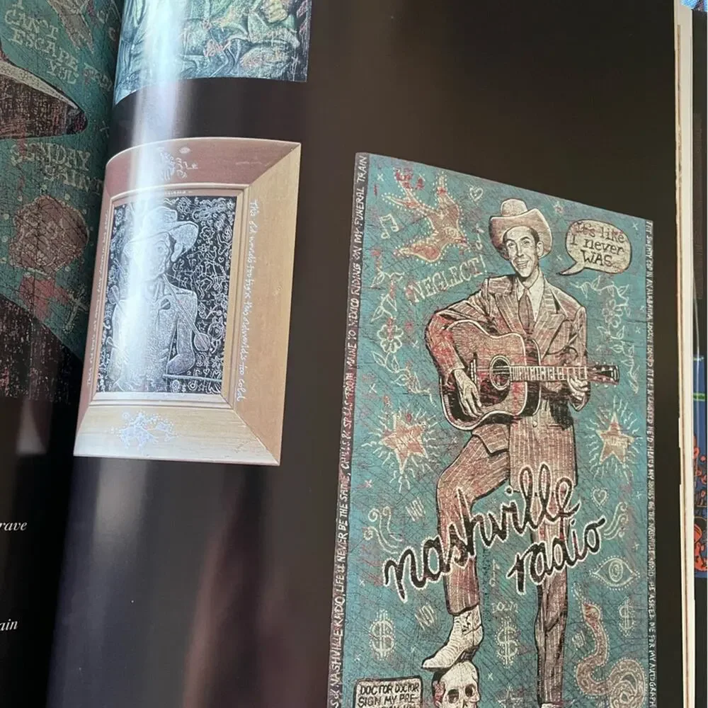 Nashville Radio; Art Words & Music Softcover Book by John Langford